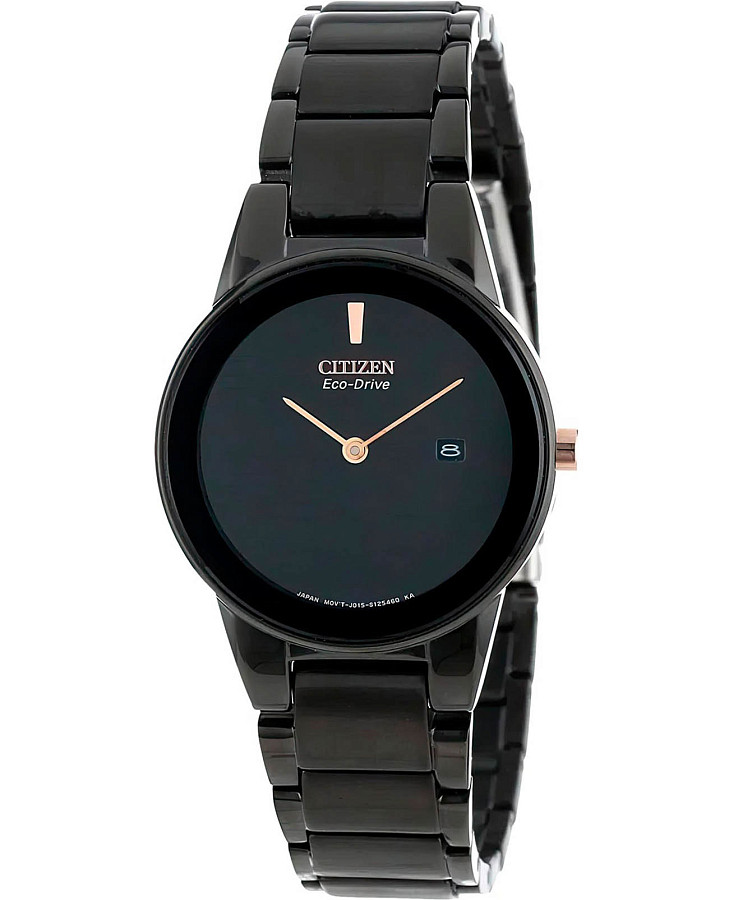 Часы Citizen Eco-Drive GA1055-57F — женские, черный