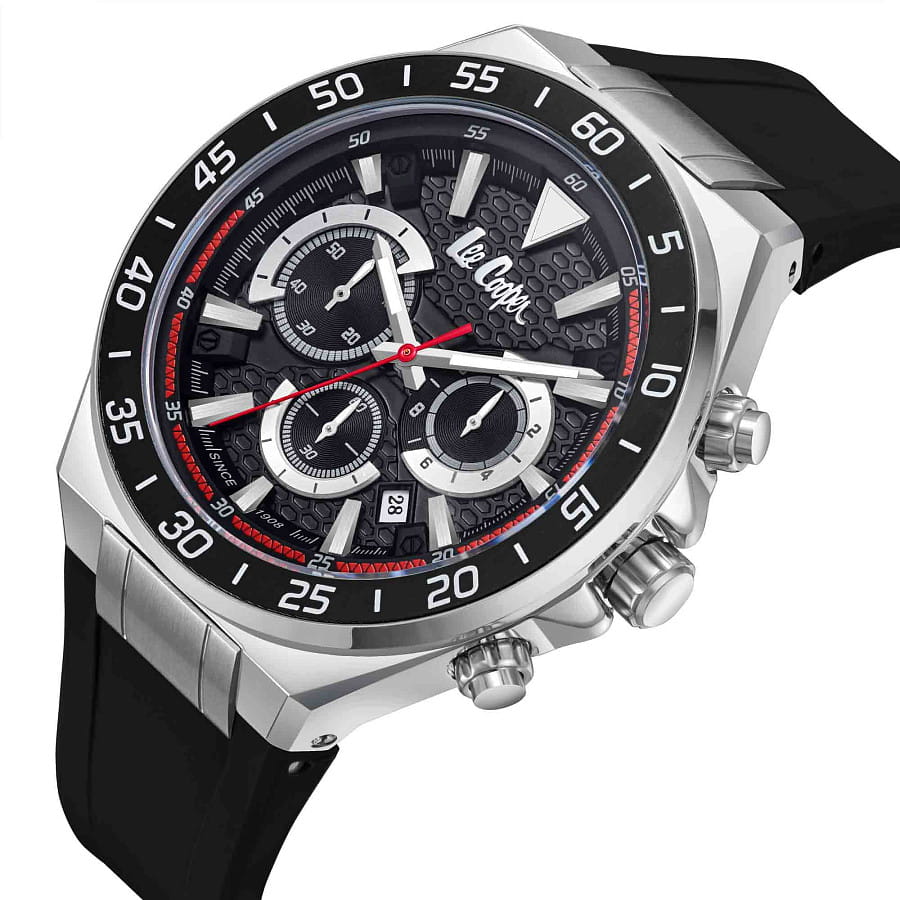 Часы Lee Cooper LC08003.351 — кварцевые, суперметалл сталь