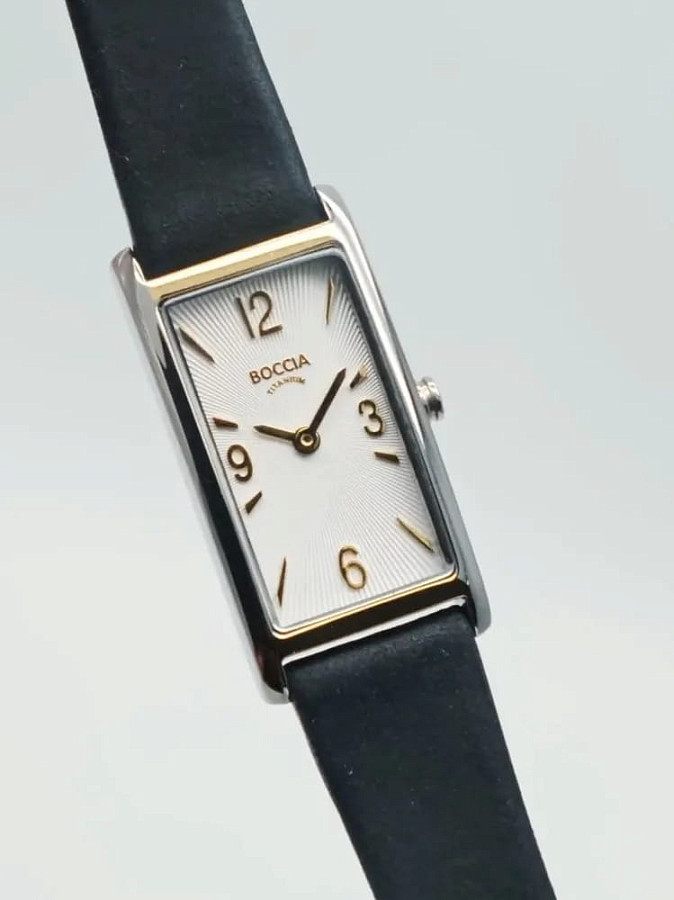 Часы Boccia Titanium 3366-02 — титан, Германия