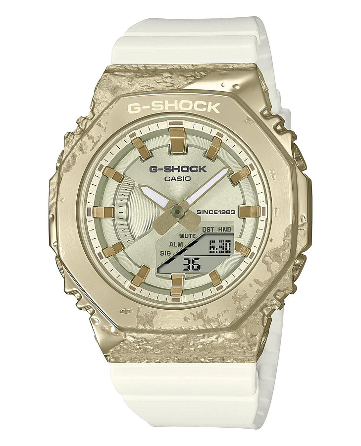 Часы Casio G-Shock GM-S2140GEM-9ADR (GM-S2140GEM-9A) — мужские, золотой