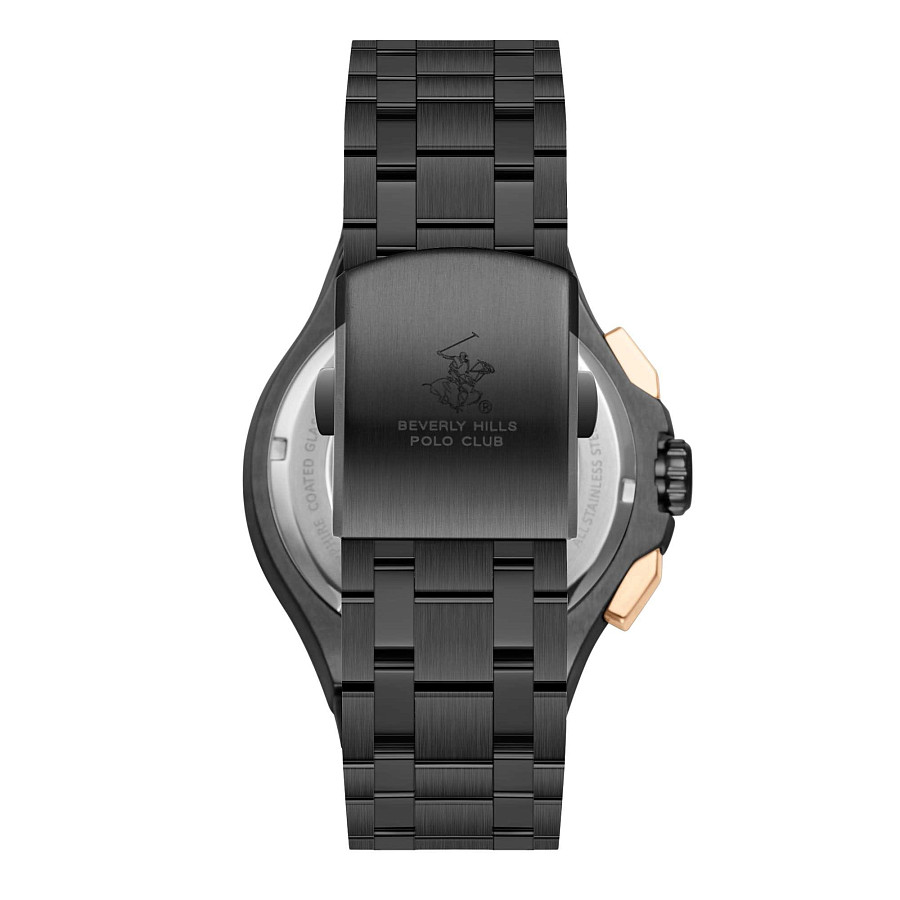 Часы Beverly Hills Polo Club BP3802X.090 — кварцевые, сталь металл
