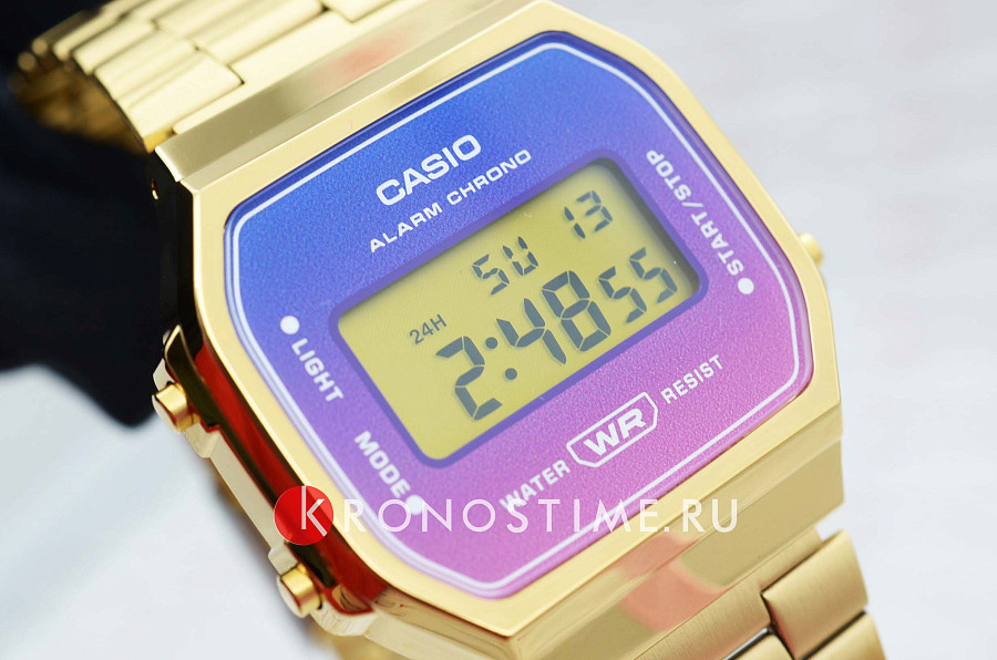 Часы Casio Vintage A168WERG-2ADF (A168WERG-2A) — электронные, пластик