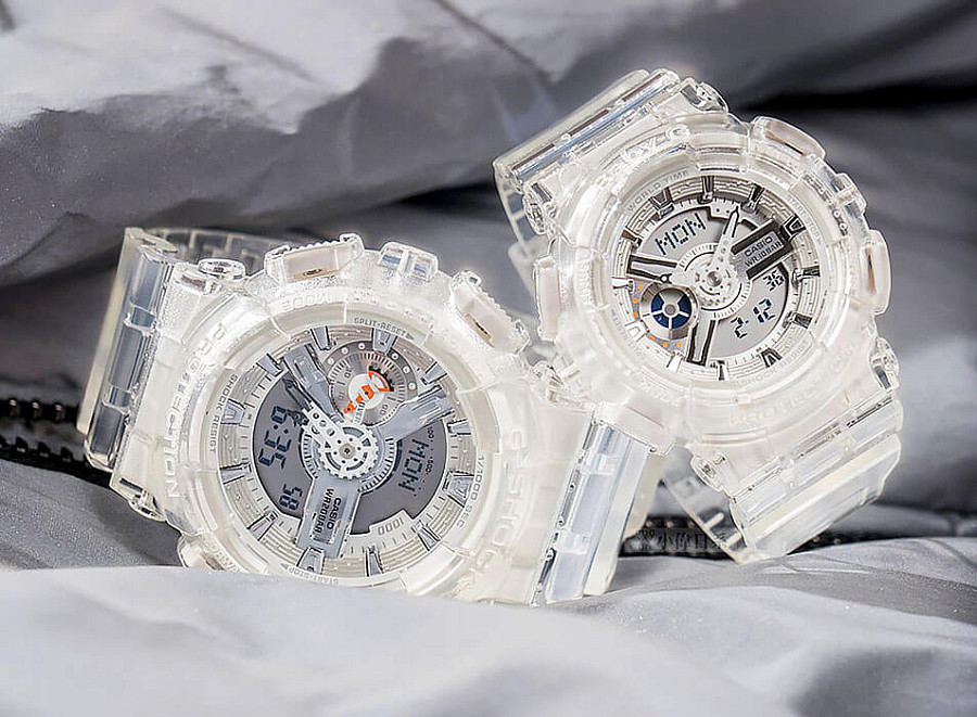 Часы Casio G-Shock GA-110CR-7AER — электронные, пластик
