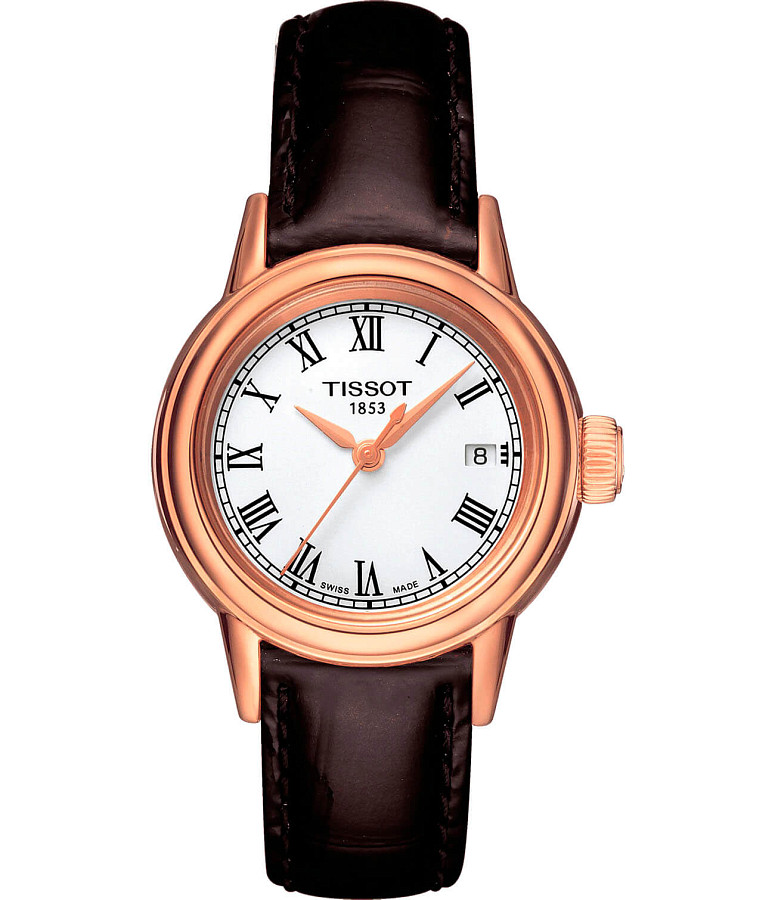 Часы Tissot Carson Lady T085.210.36.013.00 — женские, белый