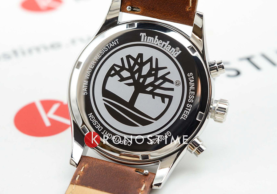 Часы Timberland Ashmont TDWGF0082601 — мужские, кожаный