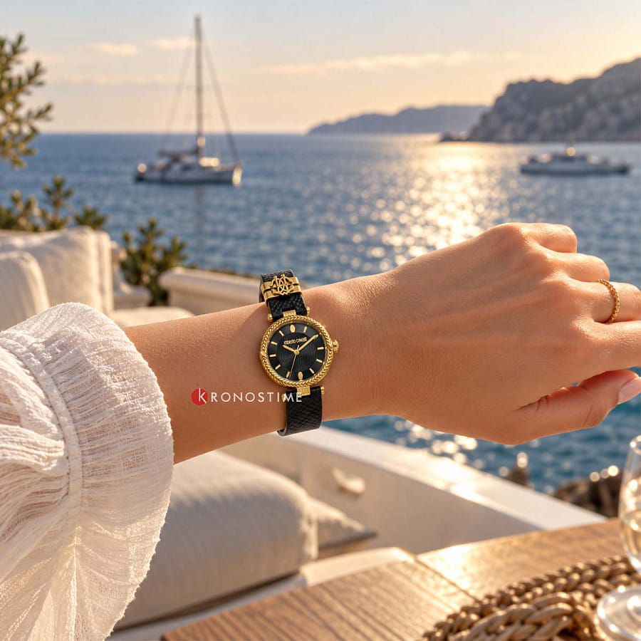 Часы Roberto Cavalli RC5L106L0025 — кожаный, женские
