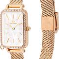 Шведские наручные часы Daniel Wellington Quadro Crystal Zodiac Evergold DW00100749, фото 4