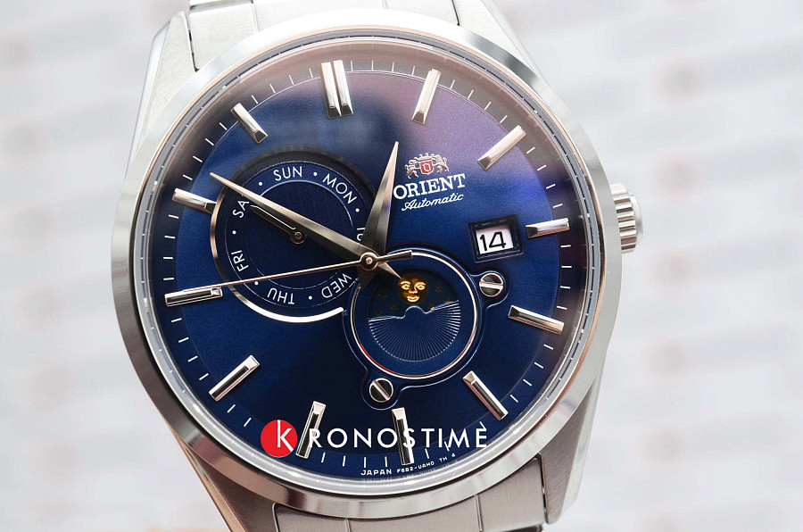 Часы Orient Sun & Moon RA-AK0308L (RN-AK0308L) — мужские, нержавеющая сталь