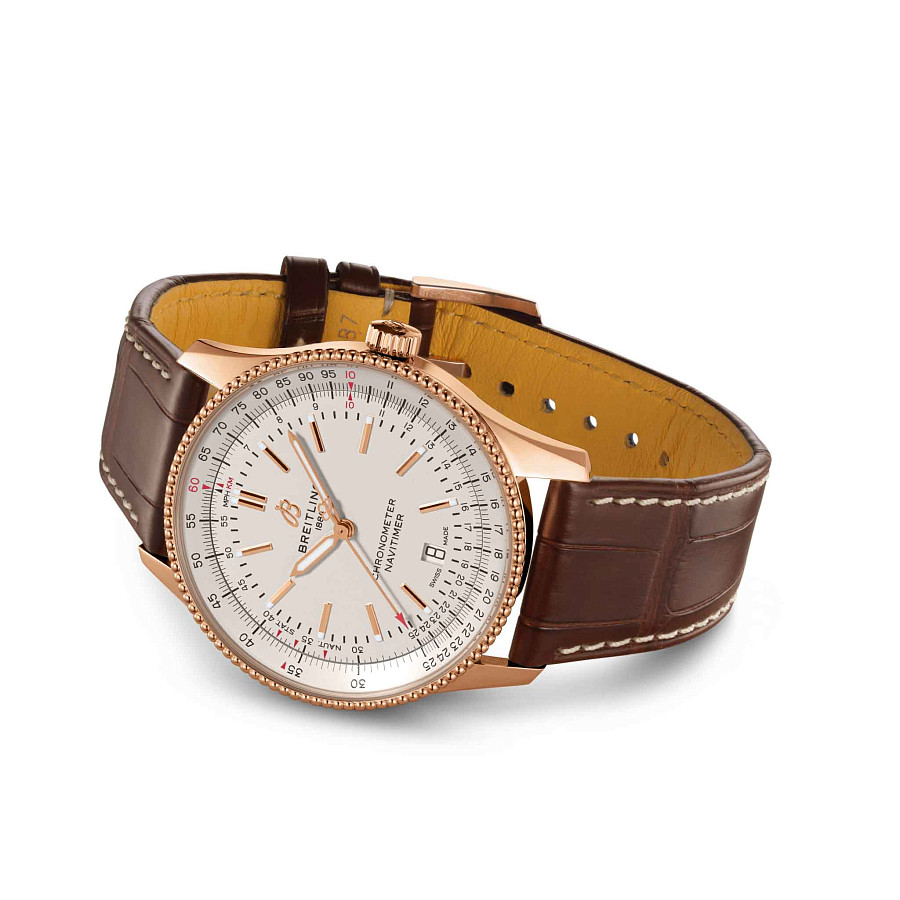 Часы Breitling Navitimer Automatic 41 R17326211G1P1 — сталь металл золото, Швейцария