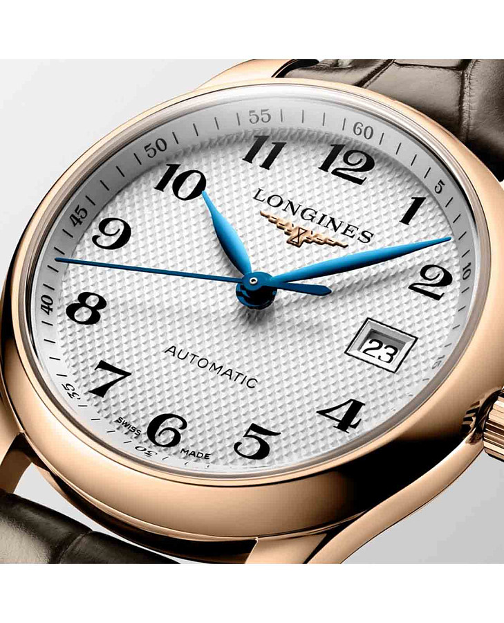 Часы Longines Master L2.257.8.78.3 — механические, золото металл