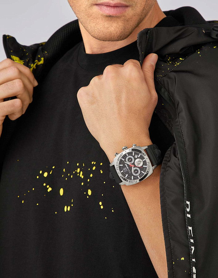 Часы Plein Sport Wildcat PSGBA0623 — кварцевые, сталь металл