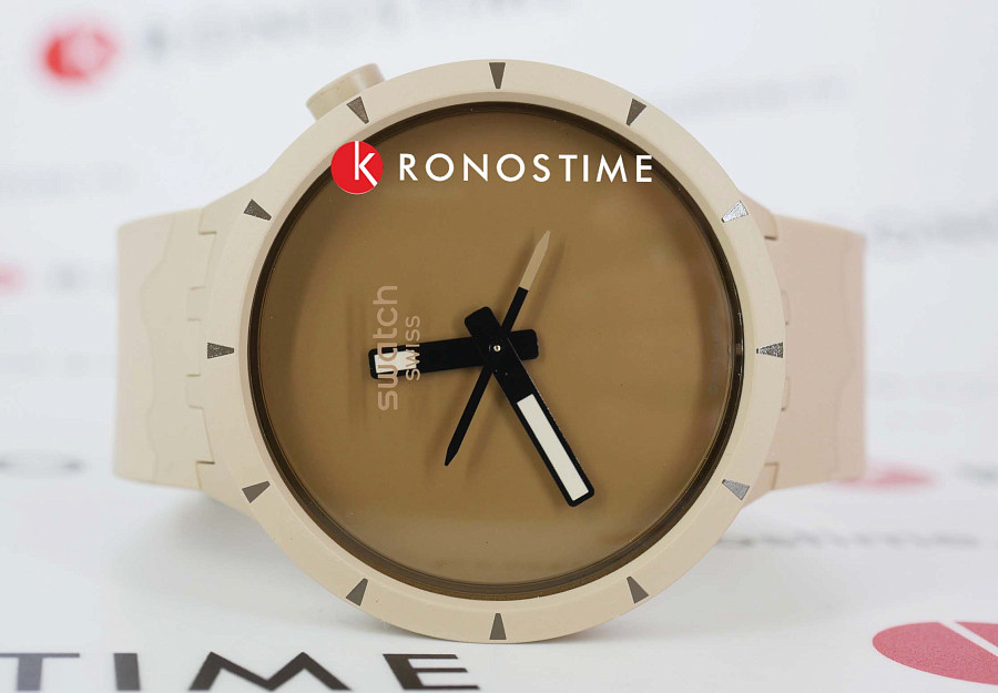 Часы Swatch Big Bold Bioceramic SB03C101 — кварцевые, биокерамика