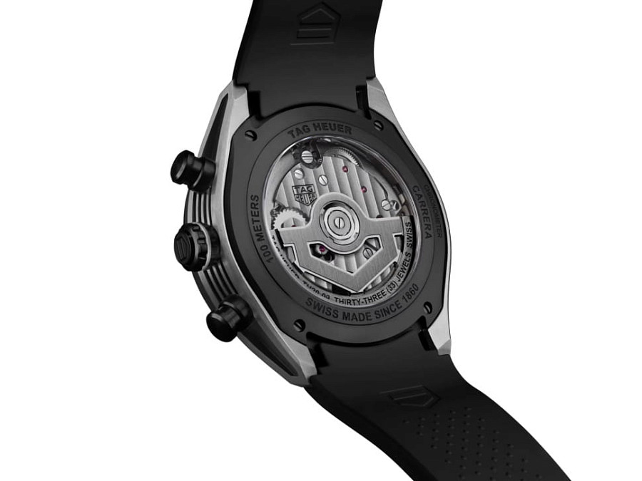 Часы TAG Heuer Carrera Chronograph Tourbillon Extreme Sport CBU5080.FT6272 — механические, титан