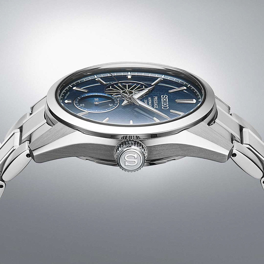 Часы Seiko Presage Sharp Edged Series SPB417 — мужские, нержавеющая сталь