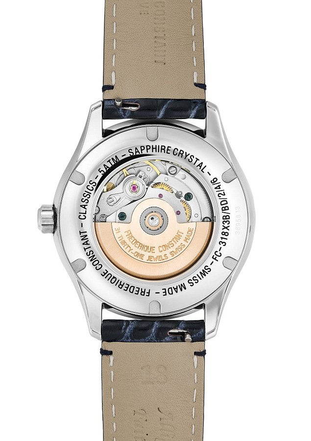 Часы Frederique Constant Ladies Automatic Small Seconds FC-318MPWN3B6 — механические, металл сталь