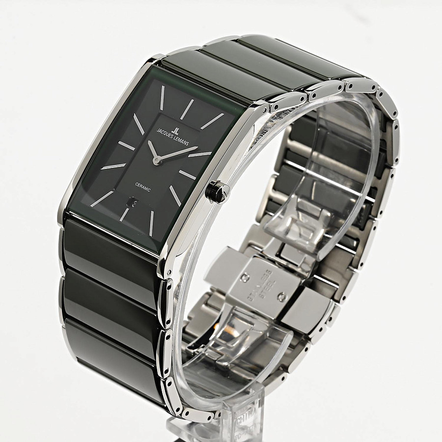 Часы Jacques Lemans High Tech Ceramic 1-1939G — металл сталь, Австрия