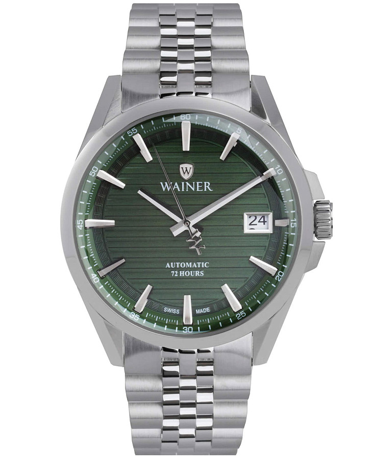 Часы Wainer Automatic WA.25401-A — мужские, зеленый