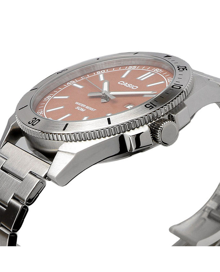 Часы Casio Collection MTP-B155D-5EV — металл сталь, Япония