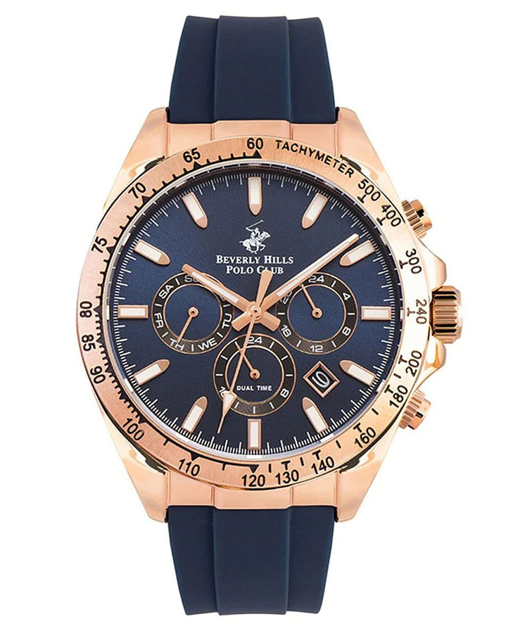 Часы Beverly Hills Polo Club BP3010X.499 — мужские, синий
