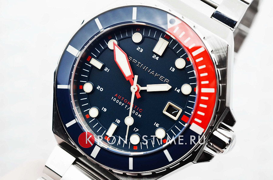 Часы Spinnaker Dumas SP-5081-JJ — сталь металл, Англия