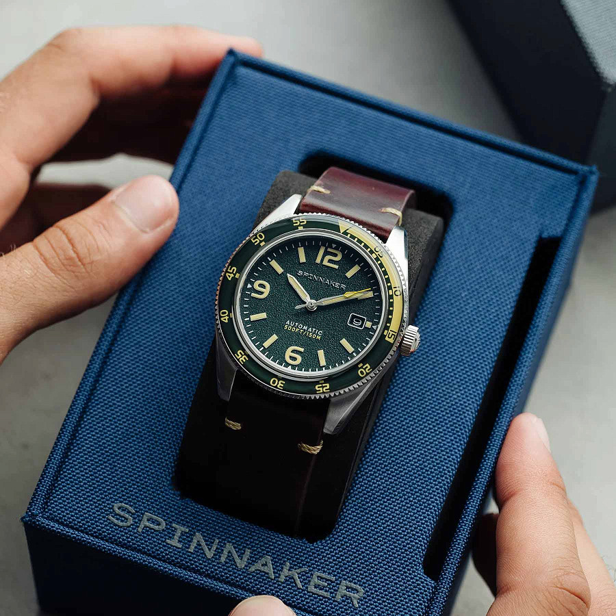 Часы Spinnaker Fleuss SP-5055-0C — Англия, механические