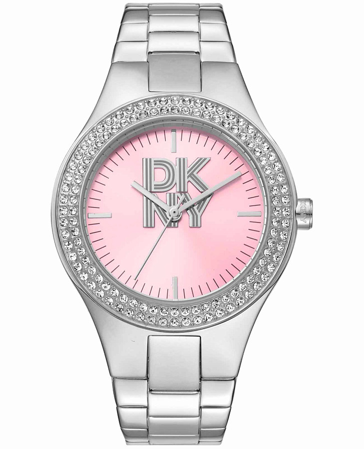 Часы DKNY Parsons Glitz DK1L025M0025 — женские, розовый