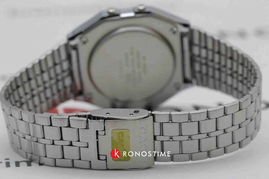 Часы Casio Vintage A-159WA-N1DF (A159WA-N1) — мужские, нержавеющая сталь