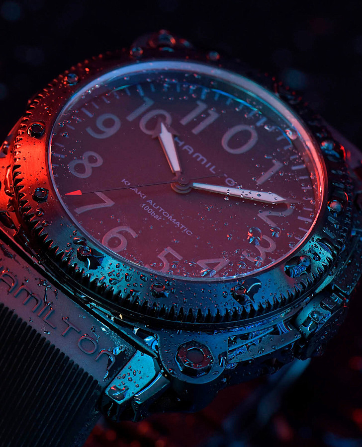 Часы Hamilton Khaki Navy BeLOWZERO Auto Limited Edition H78505332 — Швейцария, механические