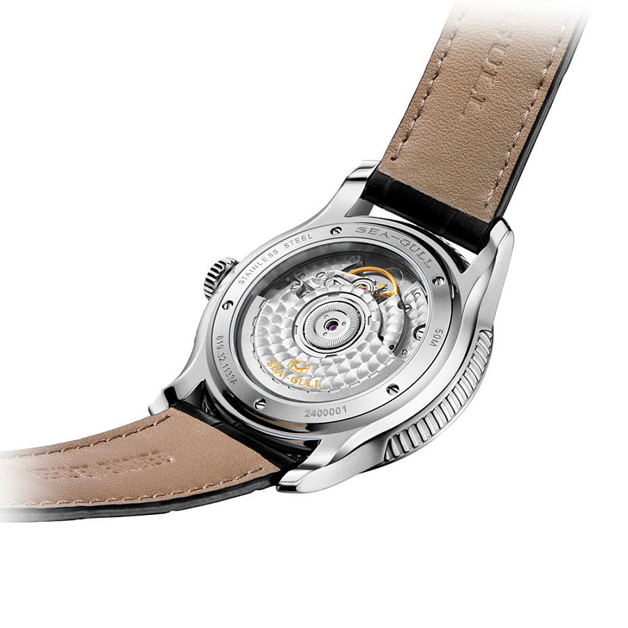 Часы Seagull Extraordinary 819.32.1133A — кожаный, мужские