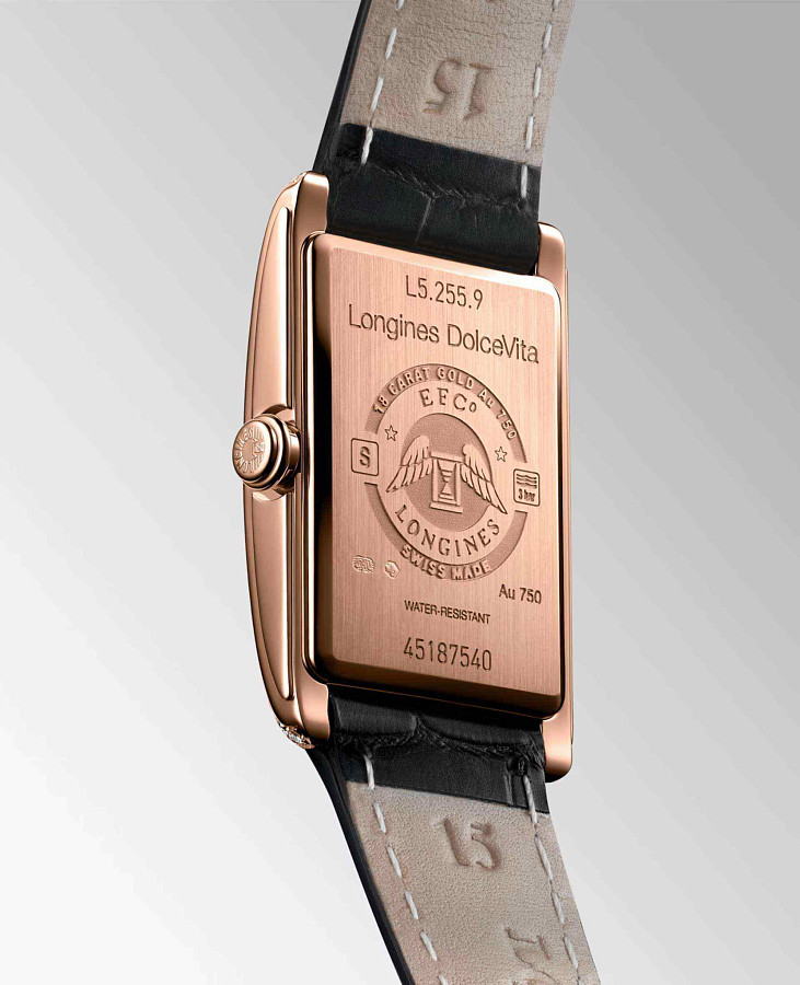 Часы Longines DolceVita L5.255.9.71.0 — кожаный, женские