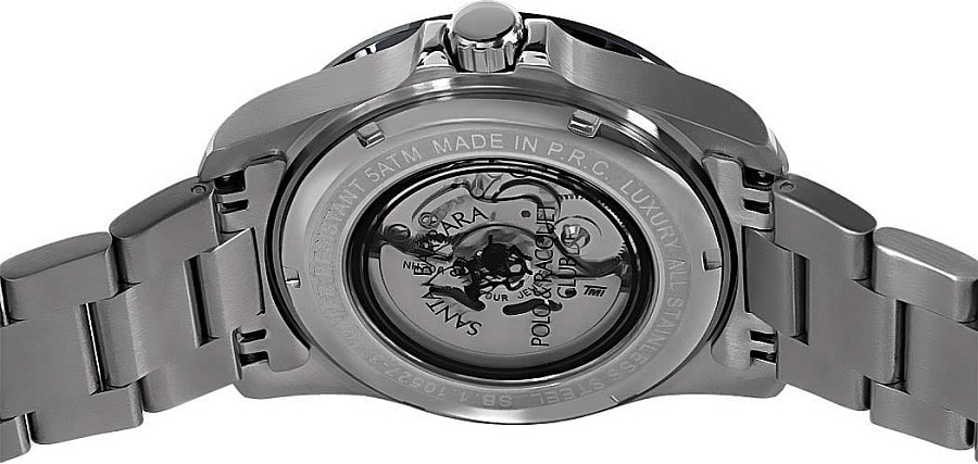 Часы Santa Barbara Polo & Racquet Club Luxury SB.1.10527-3 — металл сталь, США