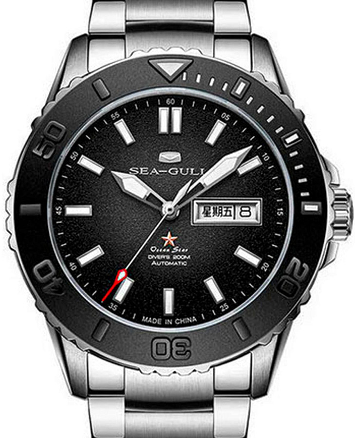 Часы Seagull Ocean Star 816.22.1047 — механические, сталь металл