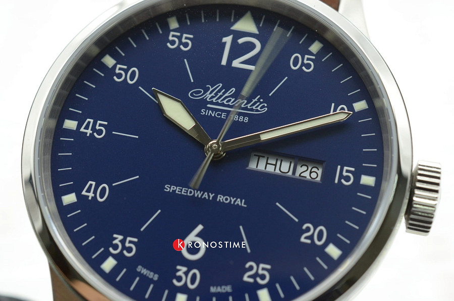Часы Atlantic Speedway Royal 68351.41.55 — металл сталь, Швейцария