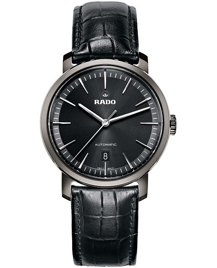 Часы Rado Diamaster R14074175 — мужские, черный