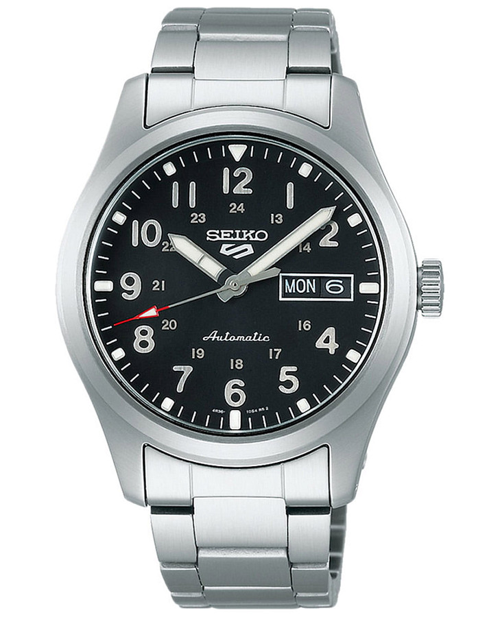 Часы Seiko 5 Sports Field Series SRPG27K1 — мужские, черный
