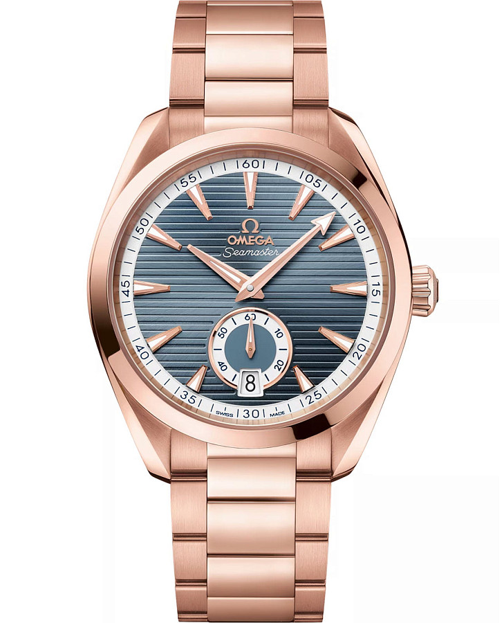 Часы Omega Seamaster Aqua Terra 220.50.41.21.03.001 — мужские, синий