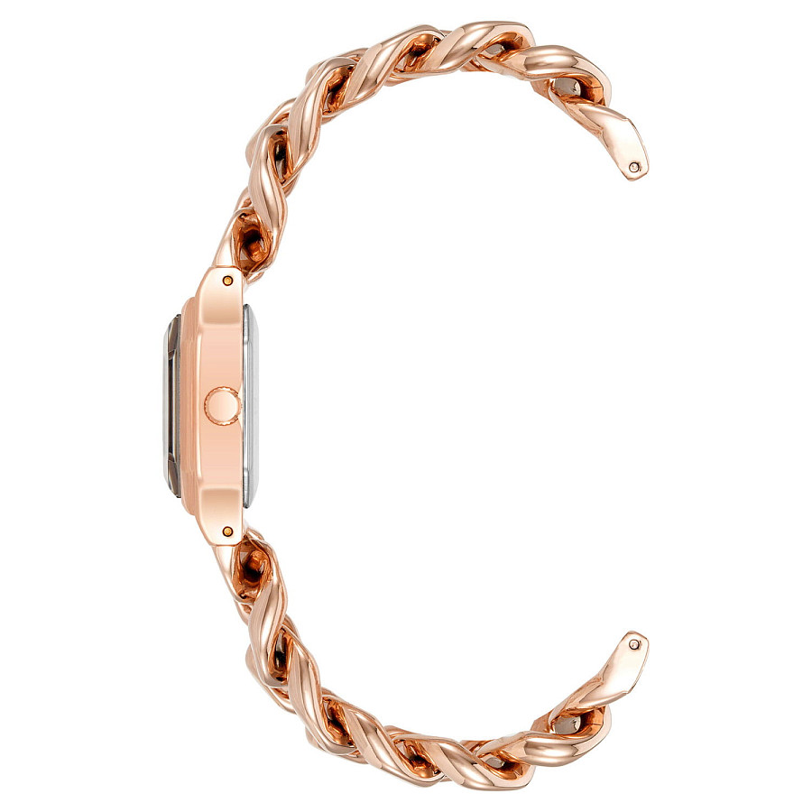Часы Anne Klein Chain Reaction 4002GNRG — кварцевые, металл сталь