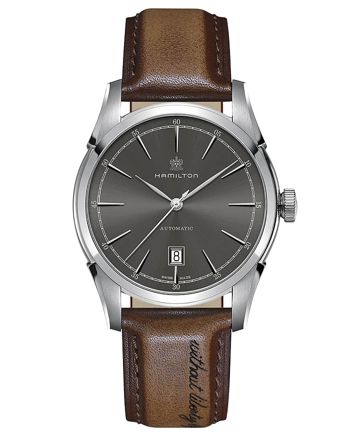 Часы Hamilton American Classic Spirit of Liberty Auto H42415591 — мужские, антрацитовый