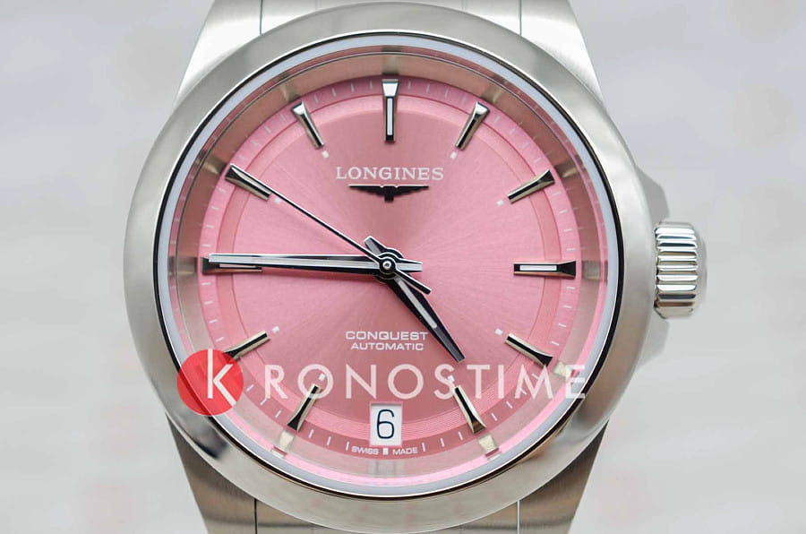 Часы Longines Conquest L3.430.4.99.6 — сталь металл, Швейцария
