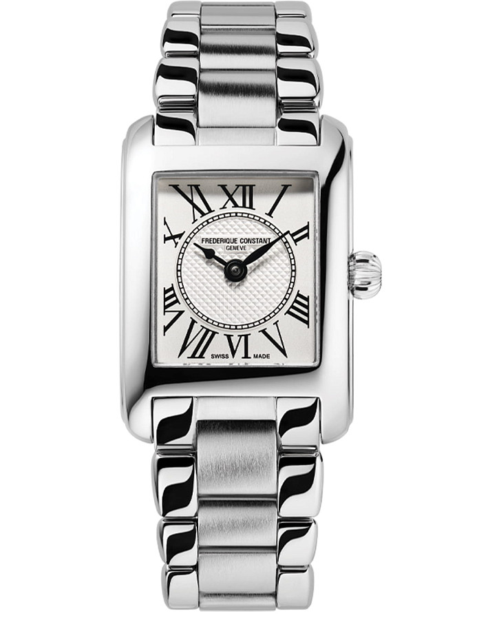 Часы Frederique Constant Classics Carre Ladies FC-200MC16B — женские, белый