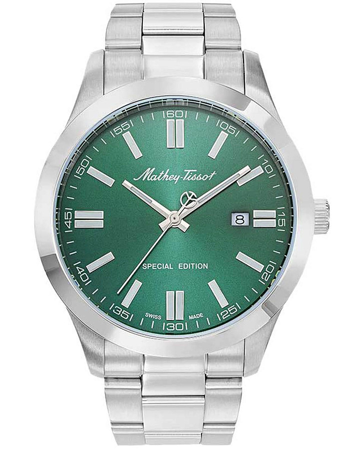 Часы Mathey-Tissot Mathy H455VE — мужские, зеленый