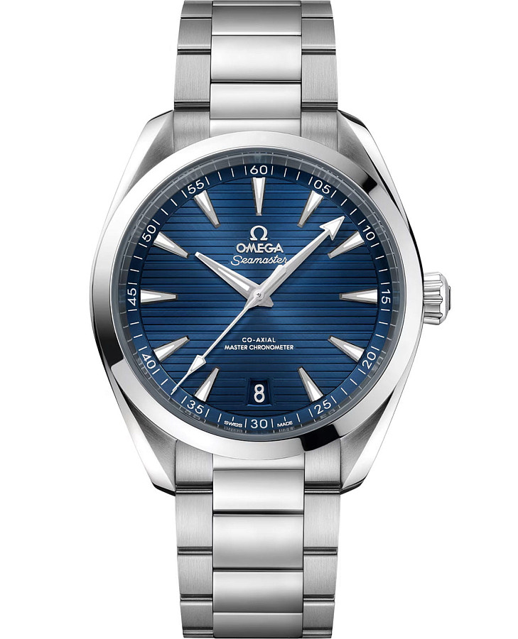 Часы Omega Seamaster Aqua Terra 220.10.41.21.03.004 — мужские, синий