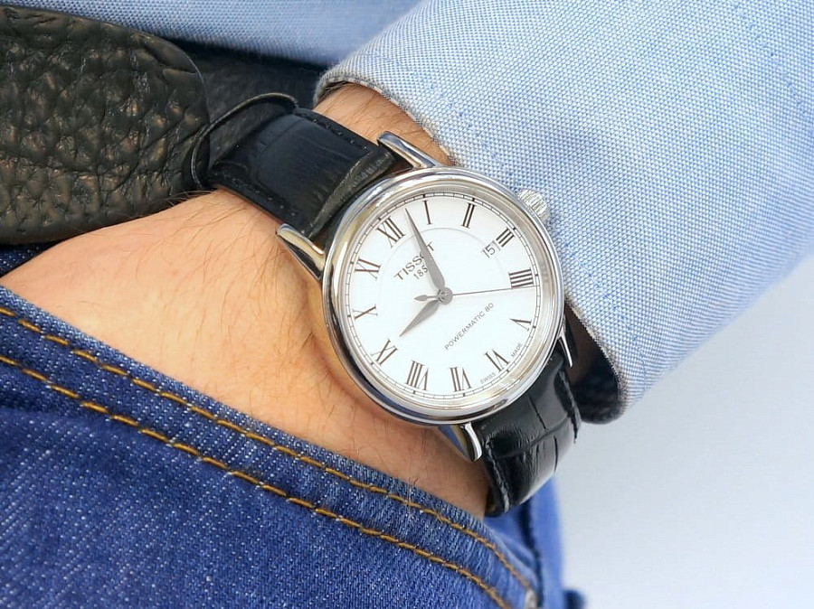 Часы Tissot Carson Powermatic 80 T085.407.16.013.00 — сталь металл, Швейцария