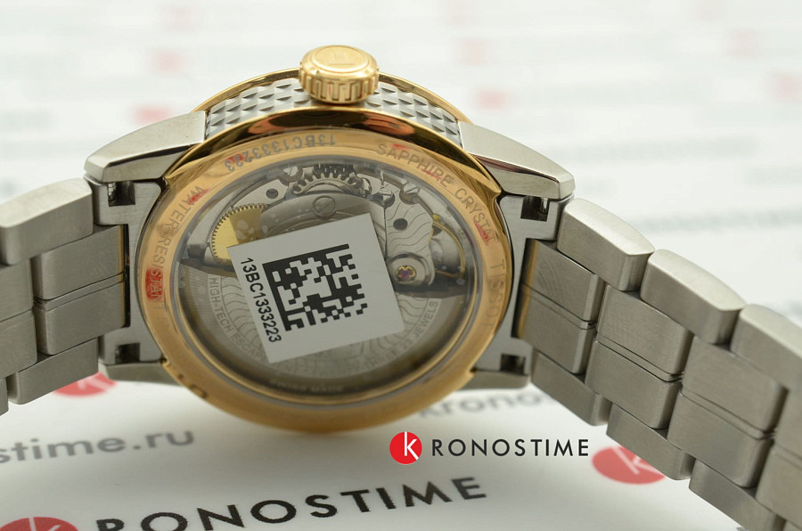 Часы Tissot Luxury Powermatic 80 Lady T086.207.22.116.00 — артикул T0862072211600, женские
