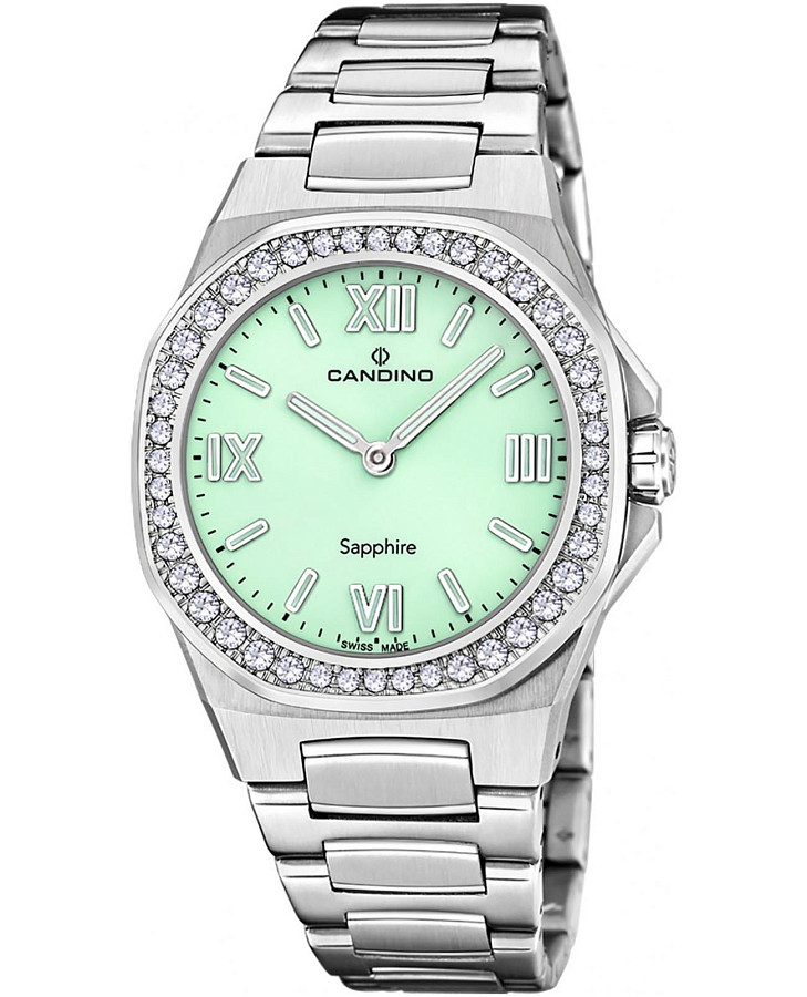Часы Candino Elegance C4753/2 — женские, бирюзовый