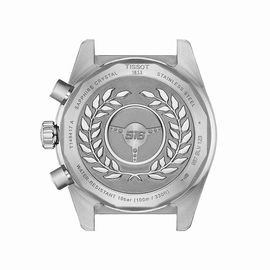 Часы Tissot PR516 Quartz Chronograph T149.417.22.051.01 — черный, металл сталь