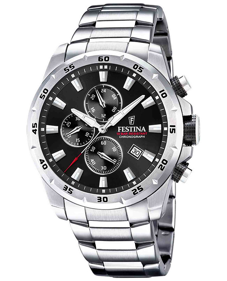Часы Festina Chrono Sport F20463/4 — мужские, черный