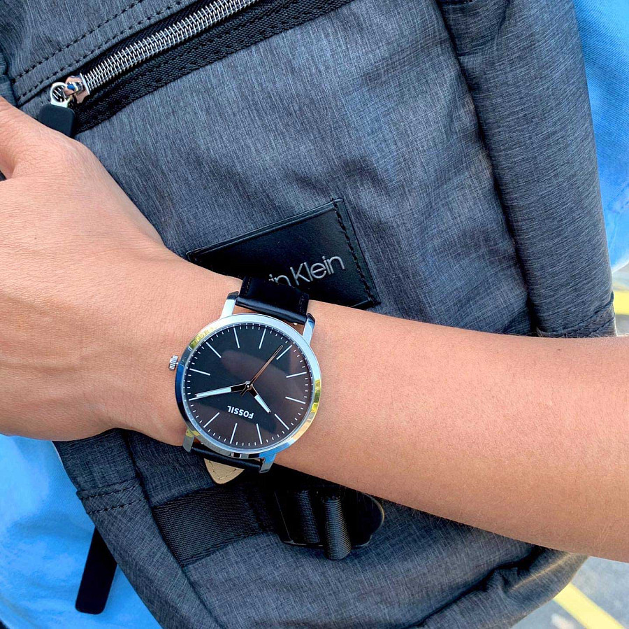 Часы Fossil Georgia BQ2466SET — нержавеющая сталь, мужские