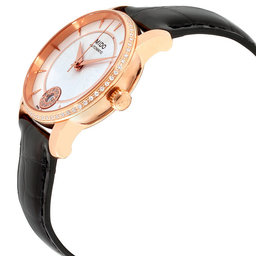 Часы Mido Baroncelli Diamonds M007.207.66.036.26 — механические, сталь металл
