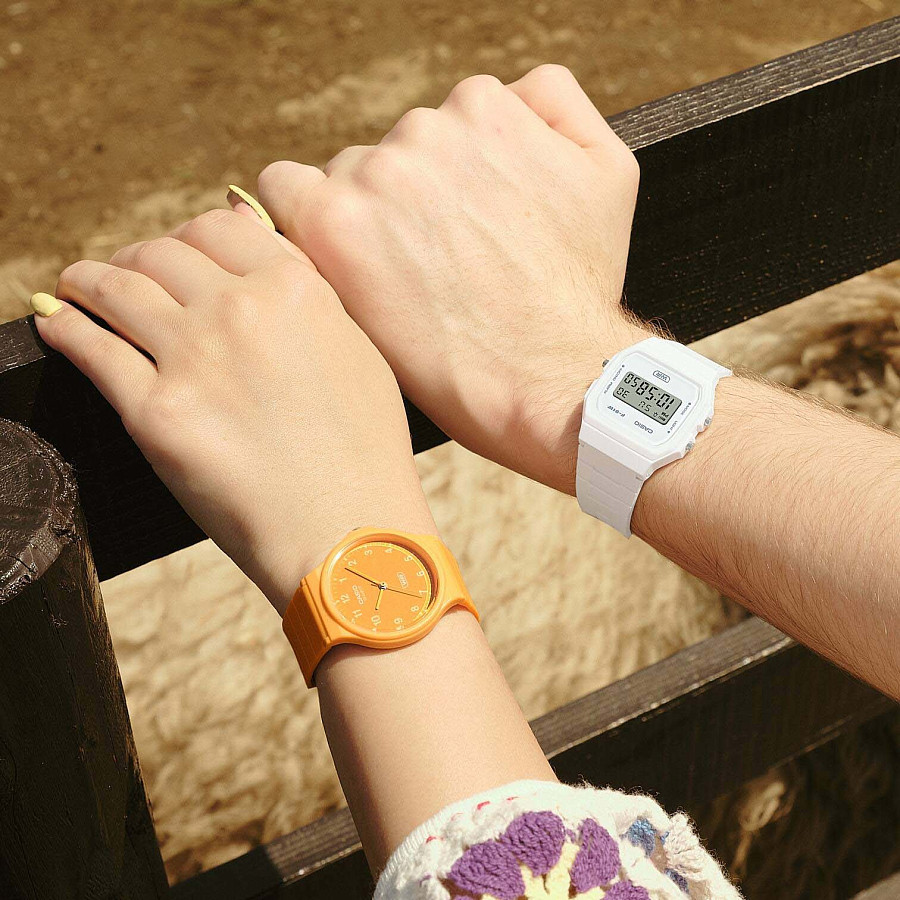 Часы Casio F-91WB-7A — пластик, Япония